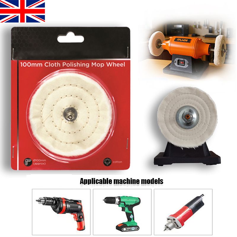 4in Cloth Polishing Wheel for Drills