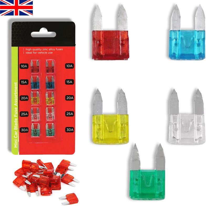 Mini Blade Fuse Assortment (10 Pack)