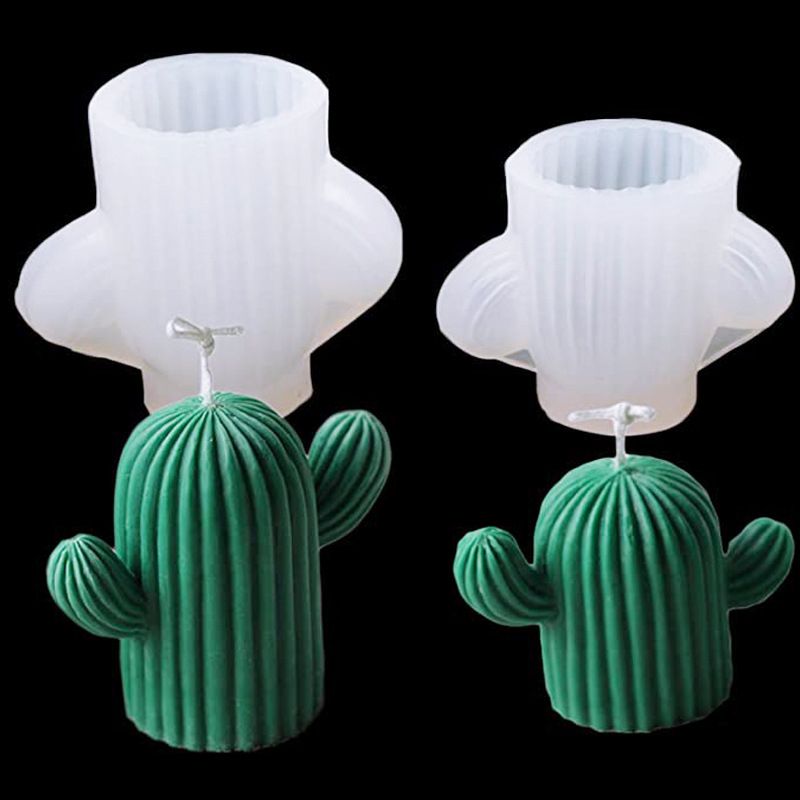 3D Cactus Candle & Soap Mould