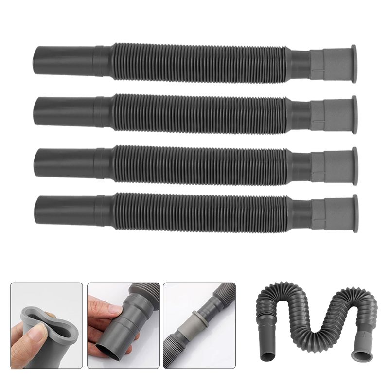 Collapsible Waste Water Pipes (5 Pack)