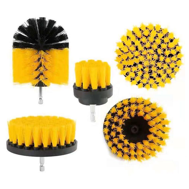 Drill Scrubbing Brush Set (5 Piece)