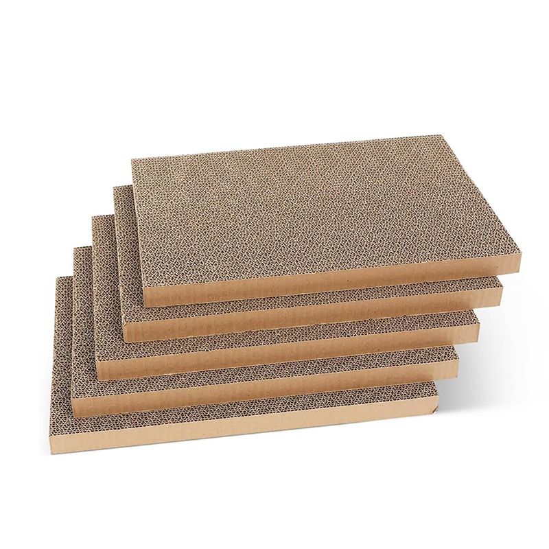 Reversible Cardboard Cat Scratcher Pads (5 Pack)