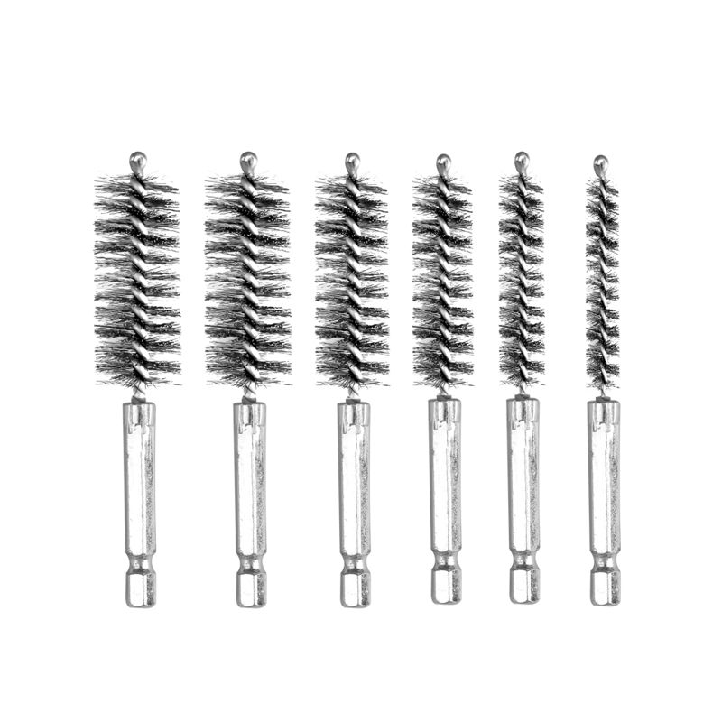 Drill Wire Pipe Brushes (6 Pack)