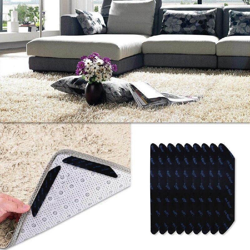 Anti-Curl Rug Grippers (8 Pack)
