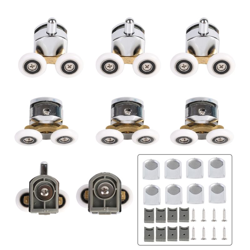 Shower Door Rollers (8 Pack)