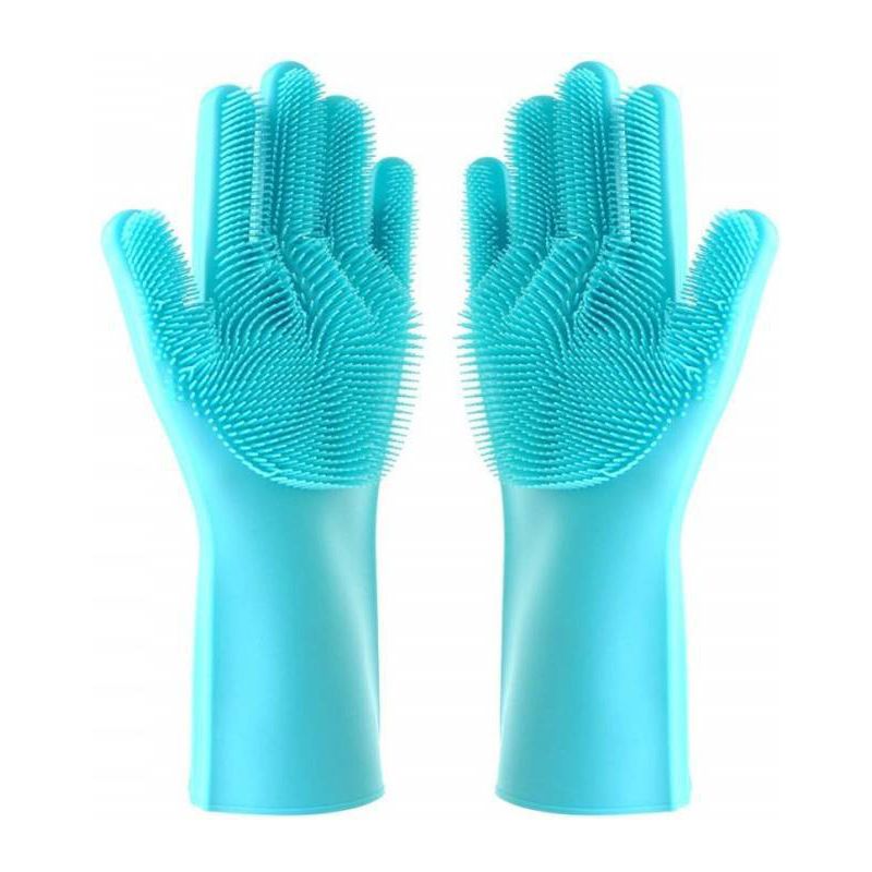 Washing-Up Glove with Scrubbing Bristles