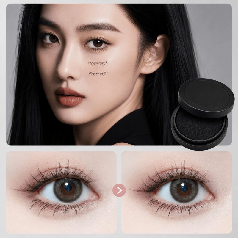 Lower Lash Stamp Refill Pad, Black