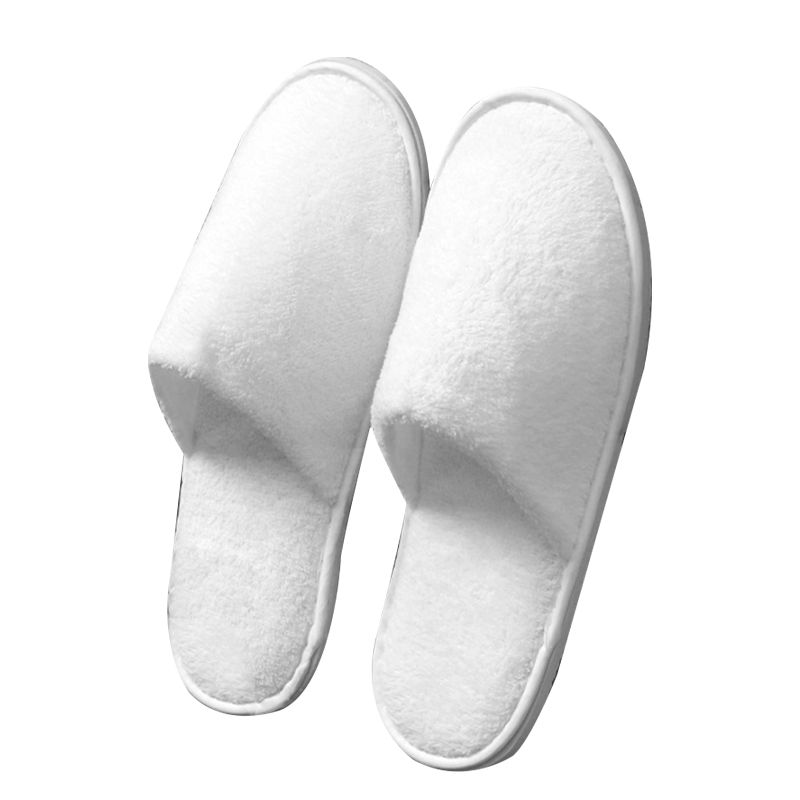 Coral Fleece Guest Slippers (10 Pairs)