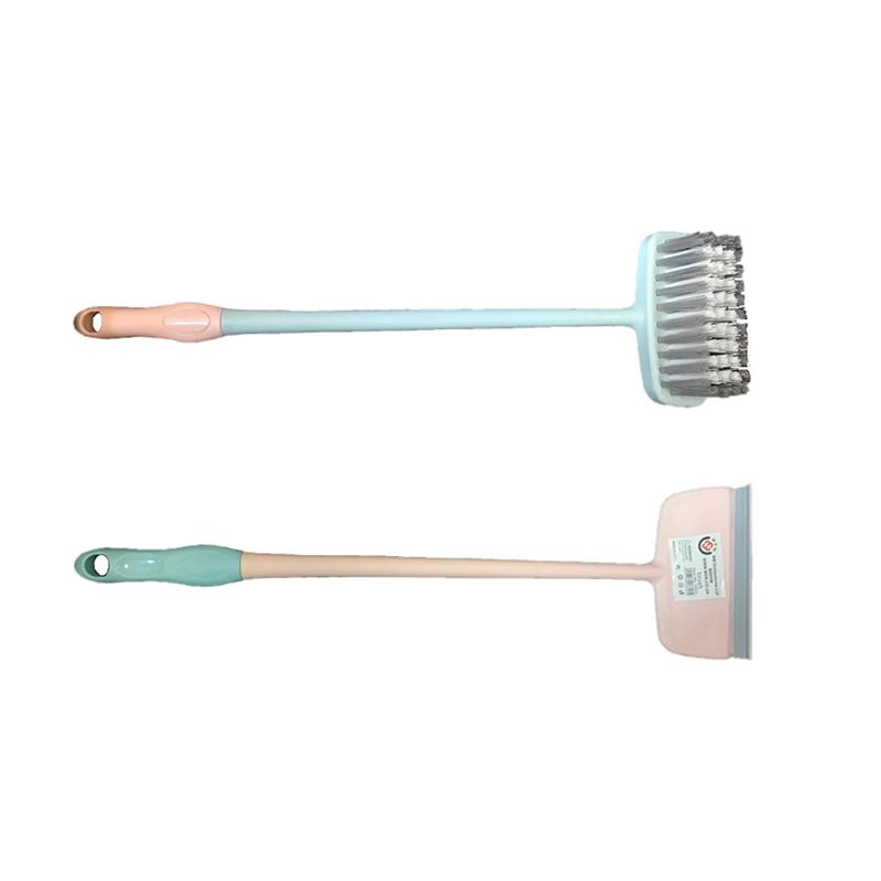 Scrubbing Brush with Squeegee Blade, 41cm