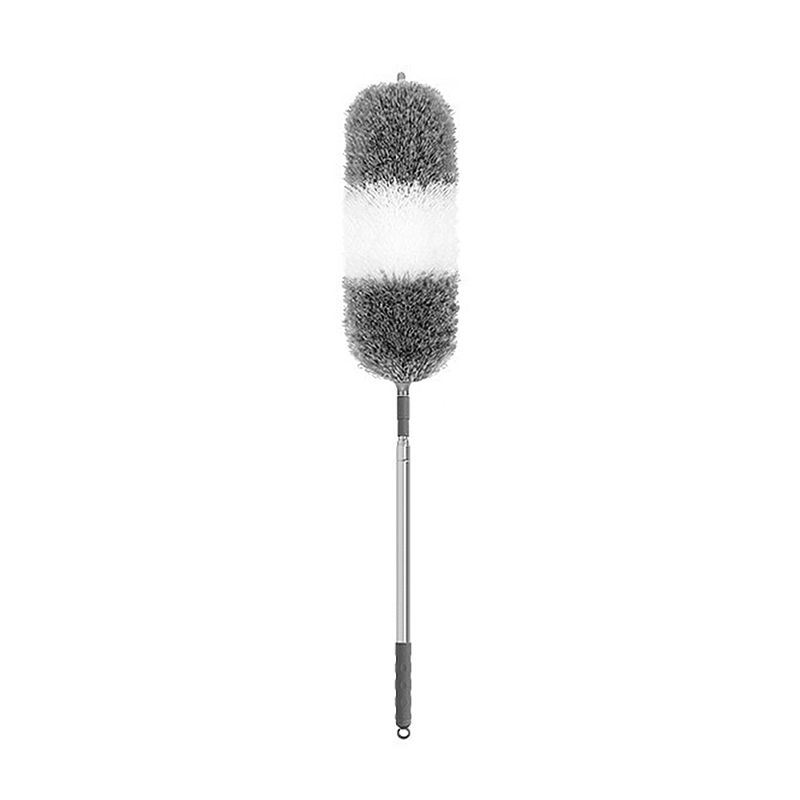 Extendable Cobweb Duster, Grey & White