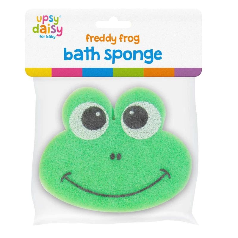 Frog Baby Bath Sponge