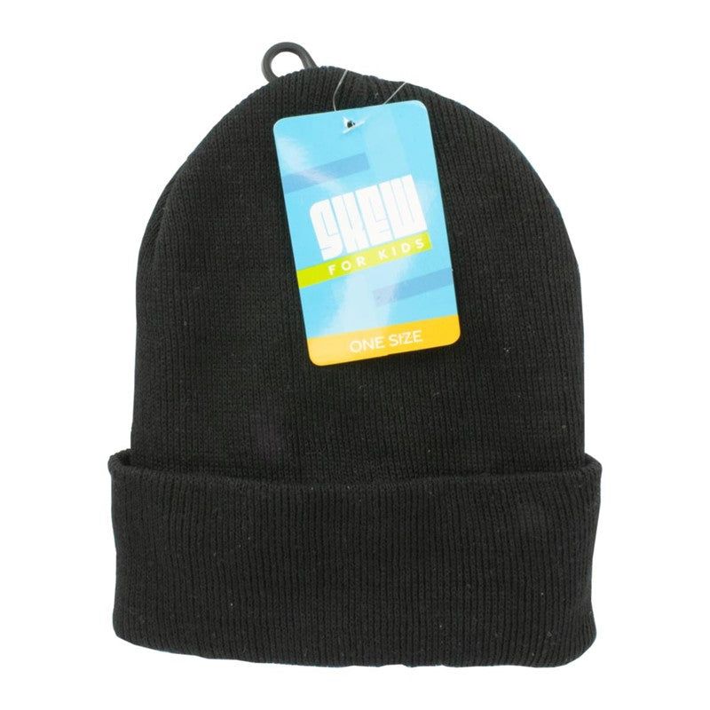 Kids' Winter Beanie, Black