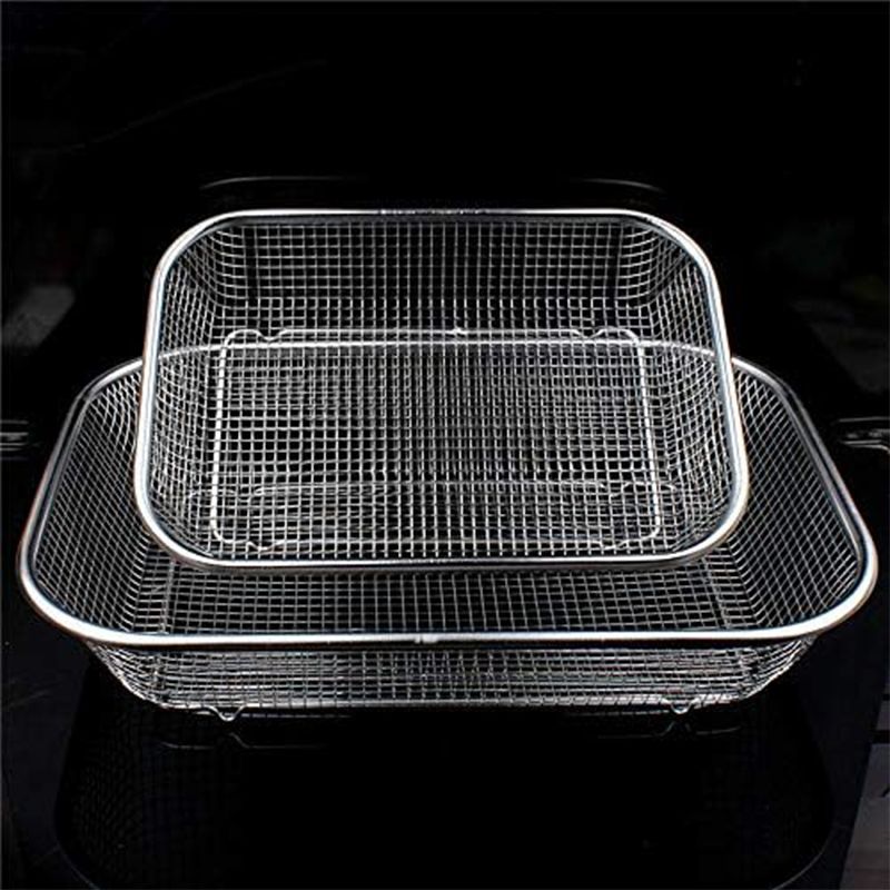 Rectangular Mesh Drainer Basket