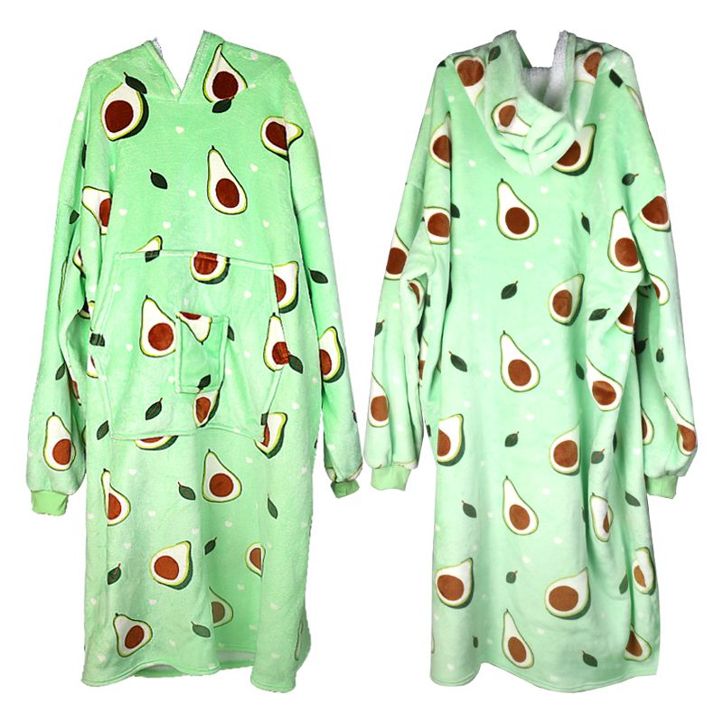 Oversized Hoodie Blanket with Pocket