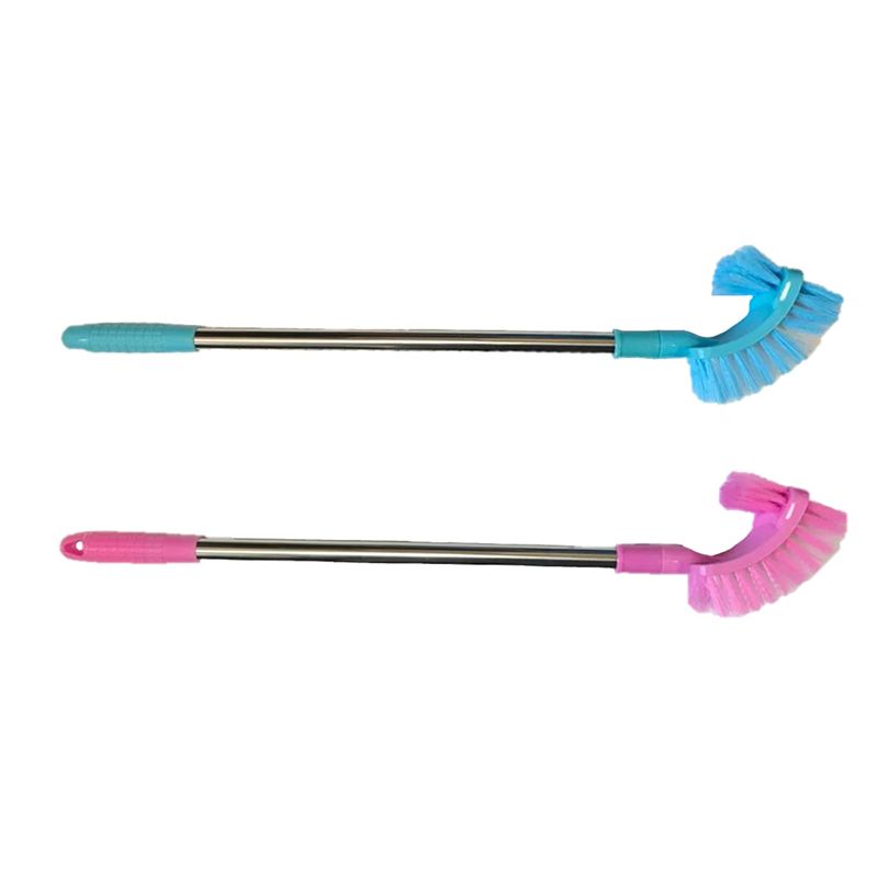 Double-Sided Toilet Brush, 54cm