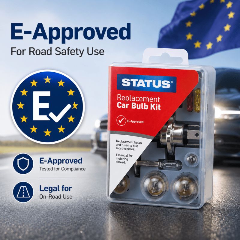 Universal Spare Car Bulb & Fuse Kit