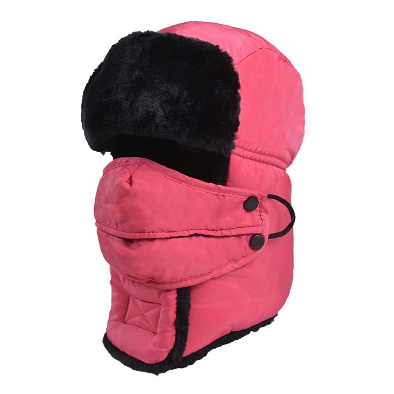 Trooper Trapper Hat, Hot Pink