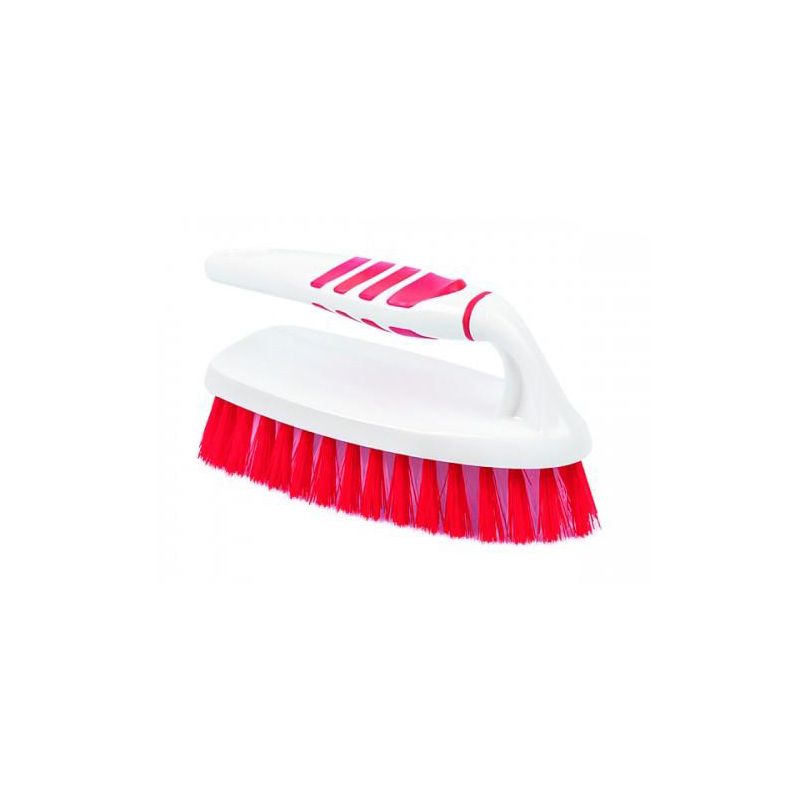 Household Scrubbing Brush with Handle