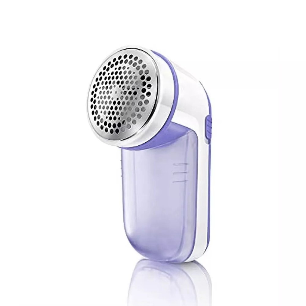 Rechargeable Fabric Shaver & Lint Remover, Purple